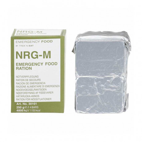 Аварійне харчування Emergency Food Пшеничні брикети NRG-M® 250 г