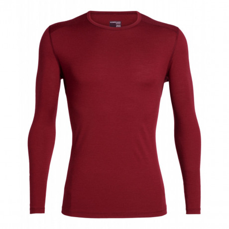 Термокофта муж. Icebreaker 200 Oasis Long Sleeve Crewe Men Mars M