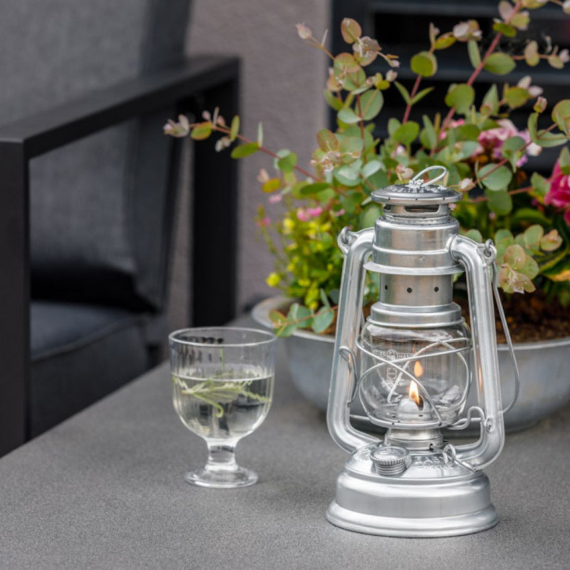 Керосиновая лампа Feuerhand Hurricane Lantern Baby Special 276 Zinc