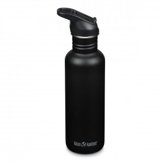 Спортивная бутылка для воды Klean Kanteen Classic Flip Sport 800 мл Black