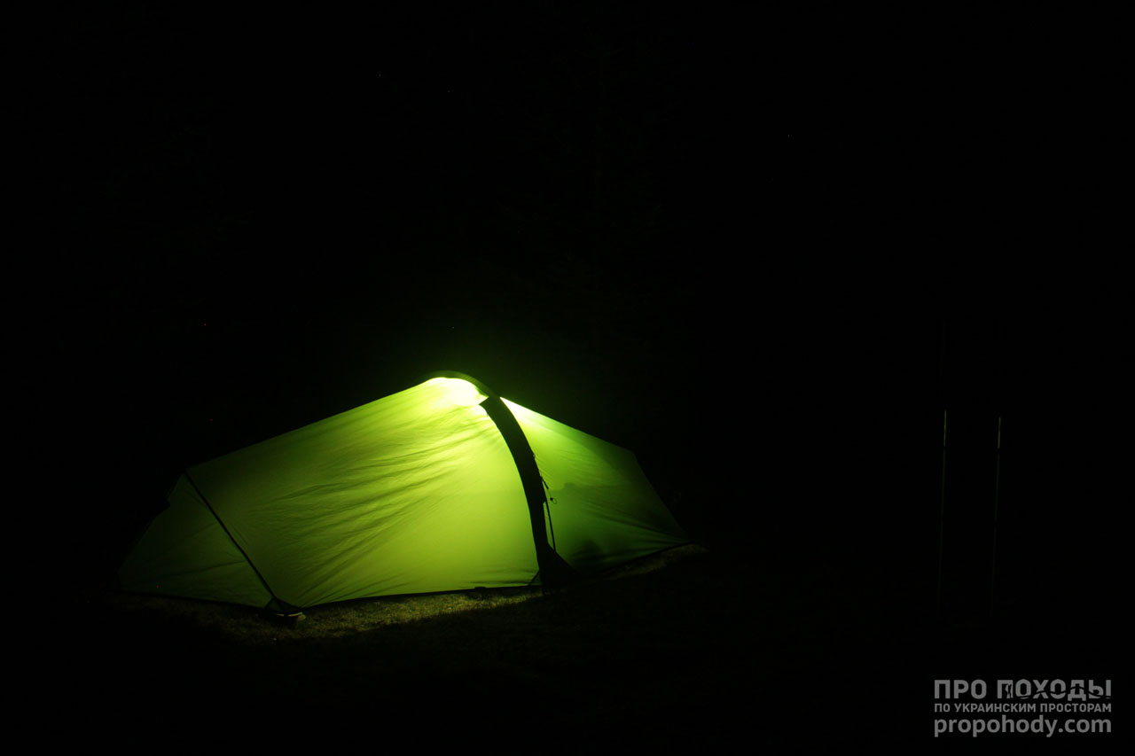 Палатка легкая 2